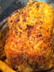 middle eastern roast chicken