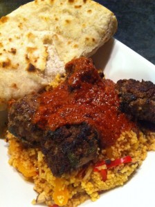 Moroccan inspired meatball recipe