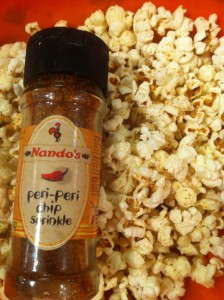 nando's peri peri chip sprinkle popcorn