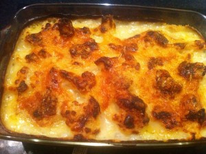 chilli cauliflower cheese