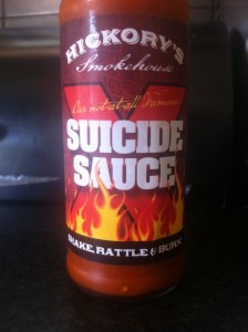 Hickory's Suicide sauce